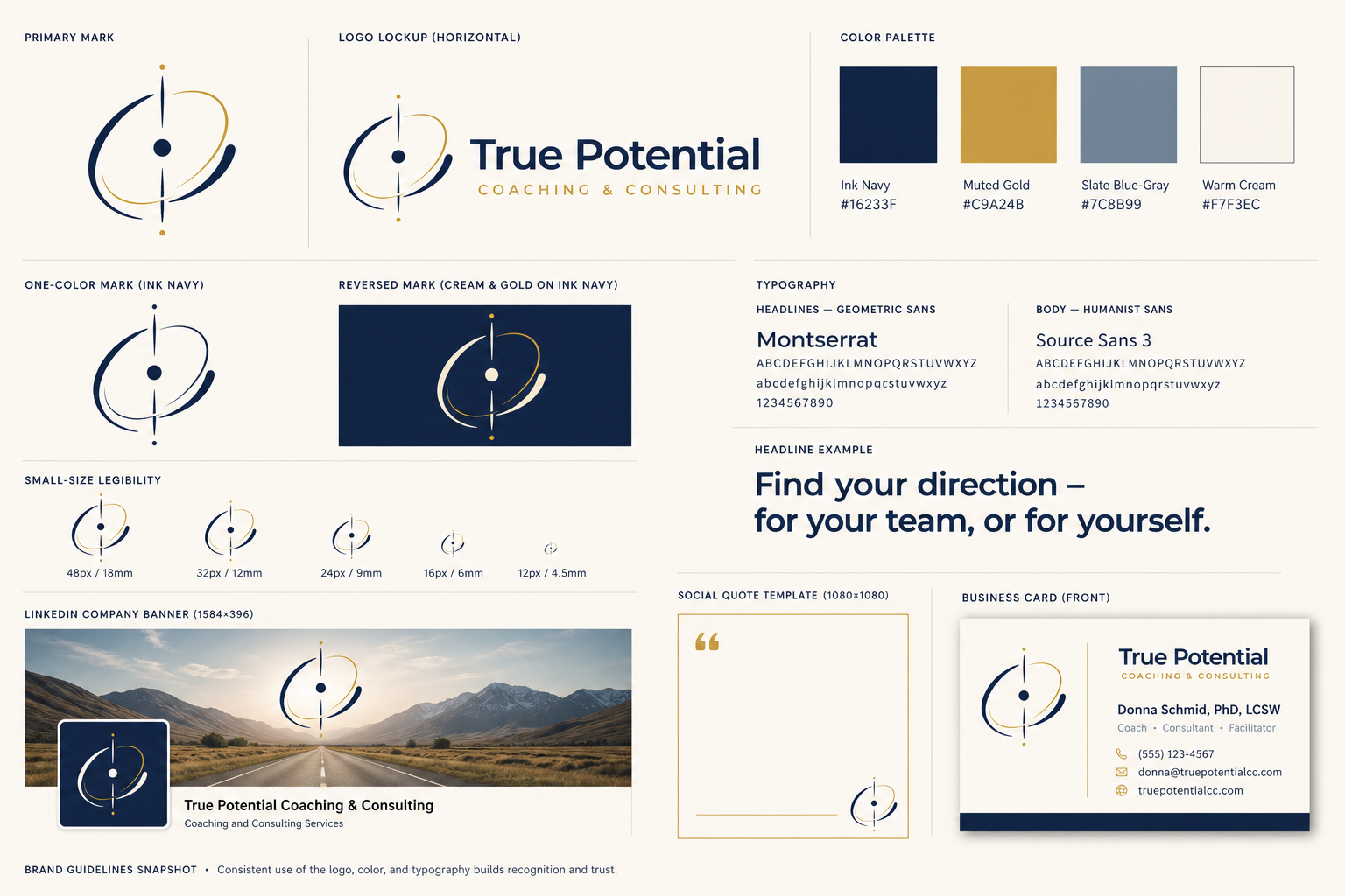 Direction H — True North